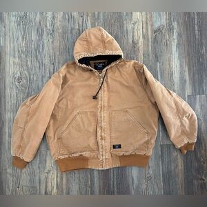 Walls Work Wear Brown Duck Canvas Jacket Mens XL 46-48 Distressed W35203KBW